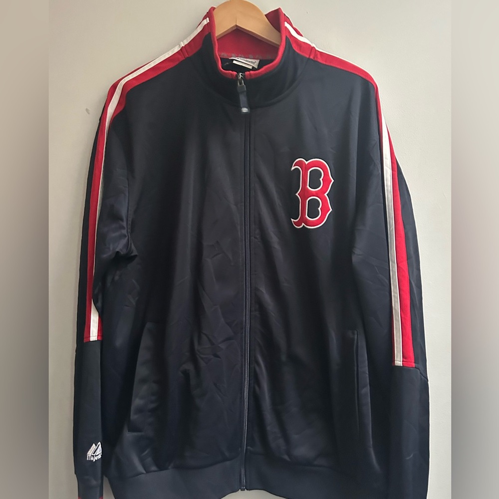 MLB Boston Red Sox Majestic men’s size xl full zip jacket